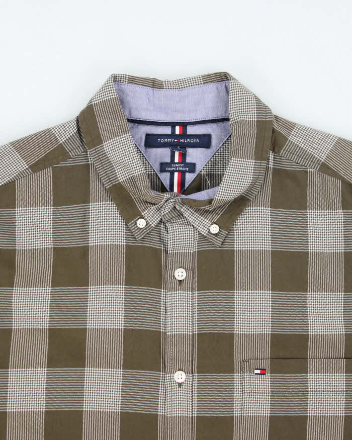 Tommy Hilfiger Checked Long Sleeve Shirt - XL