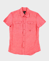 Vintage Y2k 00s Diesel Short Sleeve Shirt - L