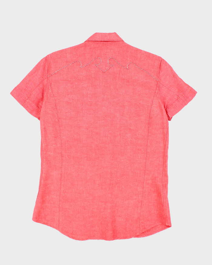 Vintage Y2k 00s Diesel Short Sleeve Shirt - L