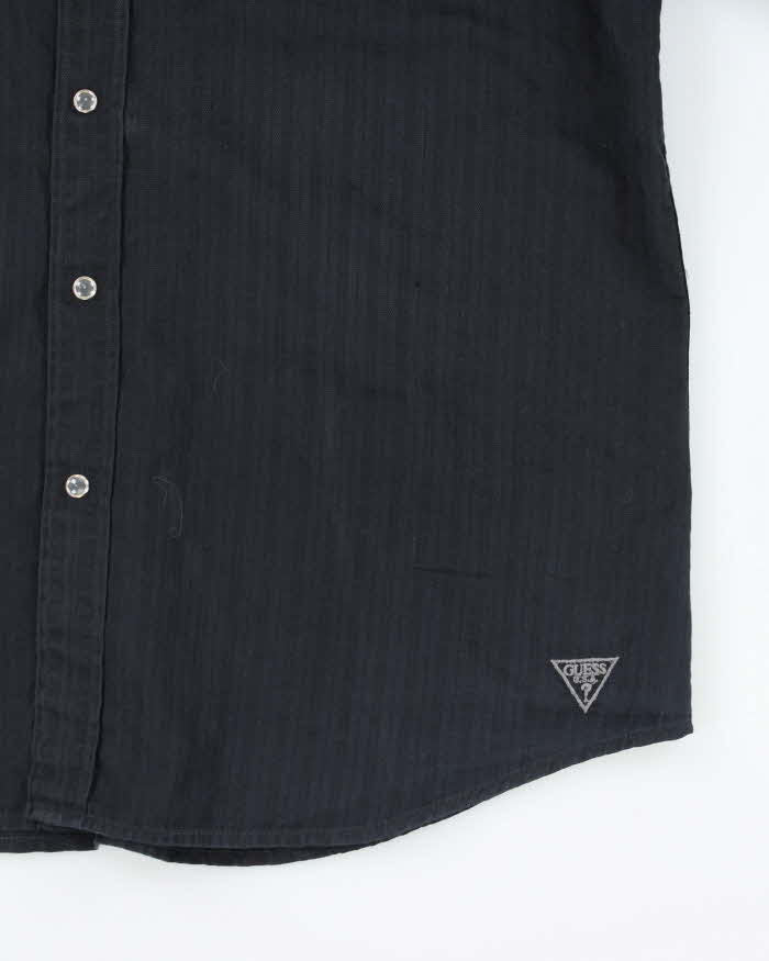 Vintage Y2k 00s Guess Short Sleeve Shirt - XL
