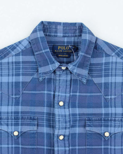 Ralph Lauren Checked Short Sleeve Shirt - XS