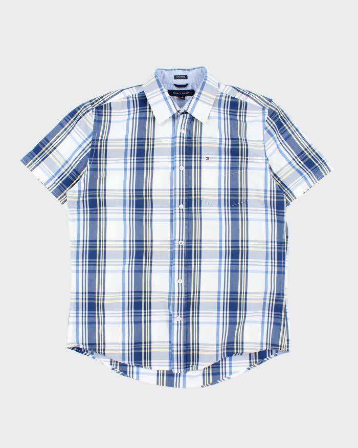 Tommy Hilfiger Checked Short Sleeve Shirt - M