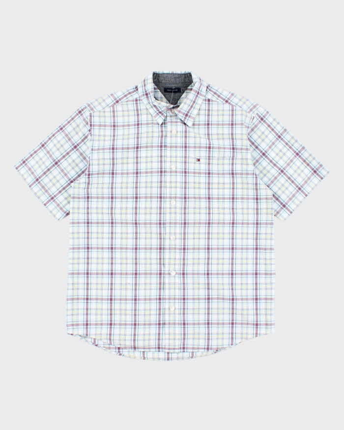 Tommy Hilfiger Checked Short Sleeve Shirt - M