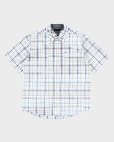 Tommy Hilfiger Checked Short Sleeve Shirt - M