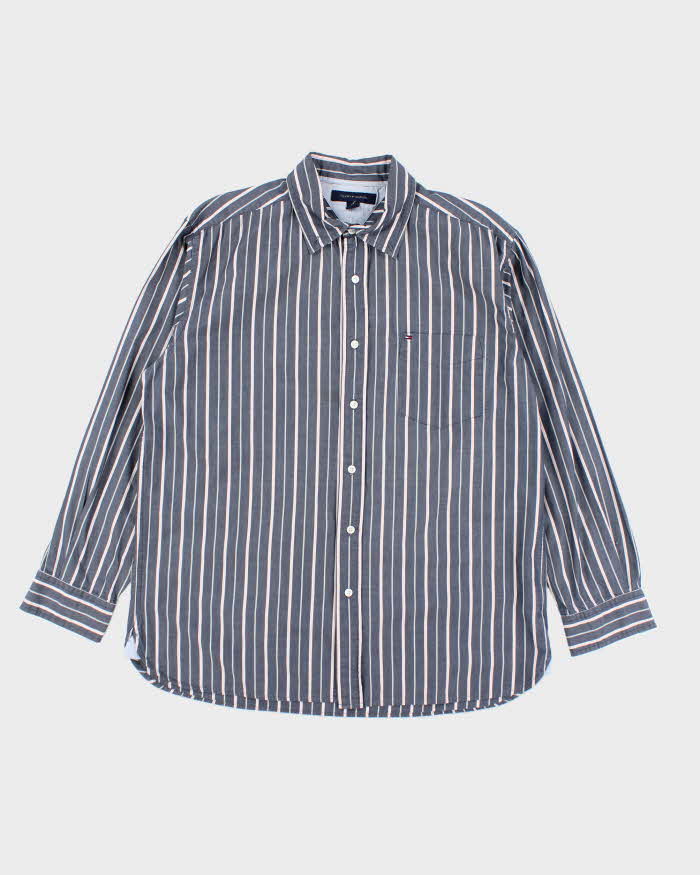 Tommy Hilfiger Striped Long Sleeve Shirt - L