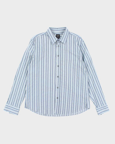 Armani Exchange Striped Long Sleeve Shirt - XL