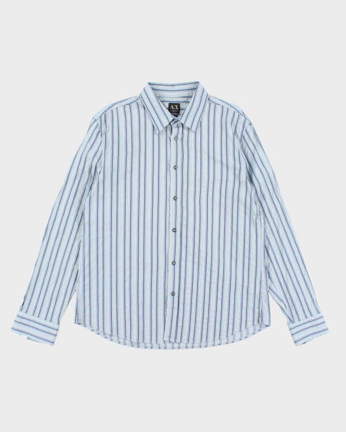 Armani Exchange Striped Long Sleeve Shirt - XL