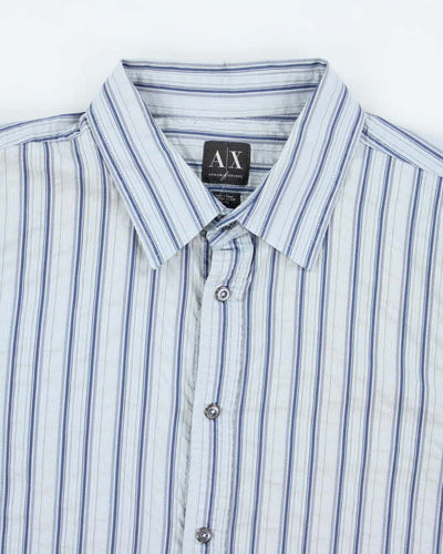 Armani Exchange Striped Long Sleeve Shirt - XL