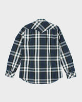 Vintage Y2k Diesel Checked Long Sleeve Shirt - M
