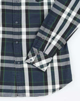 Vintage Y2k Diesel Checked Long Sleeve Shirt - M