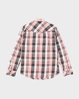 Vintage Y2k 00s Diesel Checked Long Sleeve Shirt - M