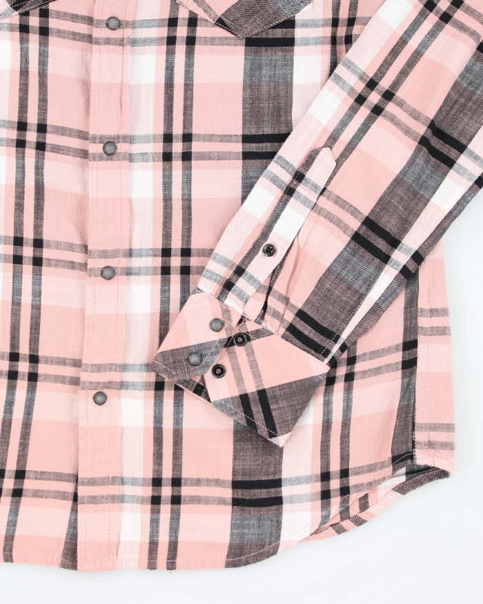 Vintage Y2k 00s Diesel Checked Long Sleeve Shirt - M