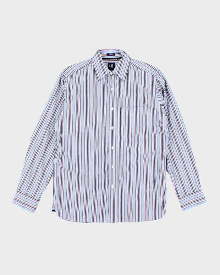 Vintage 2000's GAP Striped Button Up Shirt - S