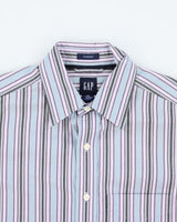 Vintage 2000's GAP Striped Button Up Shirt - S