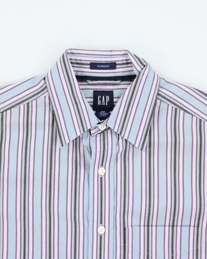 Vintage 2000's GAP Striped Button Up Shirt - S