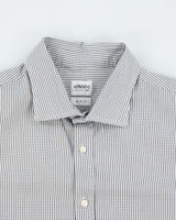 Vintage Y2K 00s Armani Collezioni Patterned Button Up Shirt - L