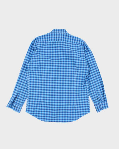 Vintage Etro Checked Long Sleeve Shirt - L