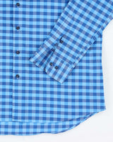 Vintage Etro Checked Long Sleeve Shirt - L