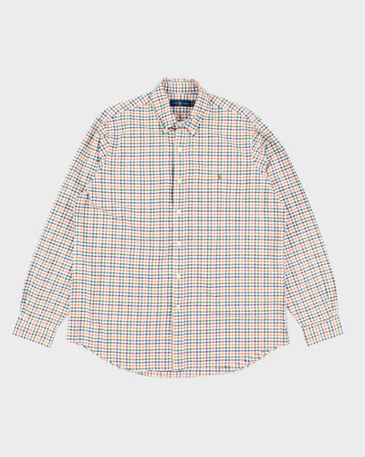 Vintage Ralph Lauren Checked Long Sleeve Shirt - XL