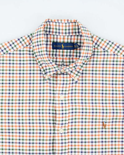 Vintage Ralph Lauren Checked Long Sleeve Shirt - XL