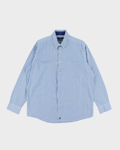 Vintage 2000's Kangol Checked Button Up Shirt - L
