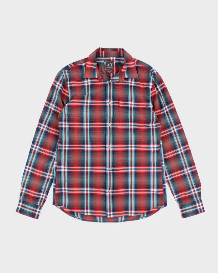 Vintage Y2K Armani Exchange Lightweight Button Up Shirt -  M