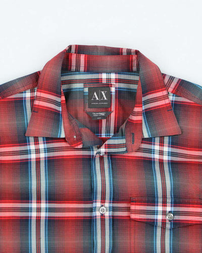 Vintage Y2K Armani Exchange Lightweight Button Up Shirt -  M
