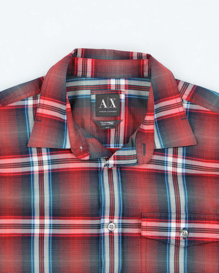 Vintage Y2K Armani Exchange Lightweight Button Up Shirt -  M