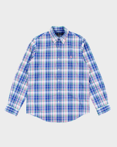 Vintage Ralph Lauren Checked Long Sleeve Shirt - S