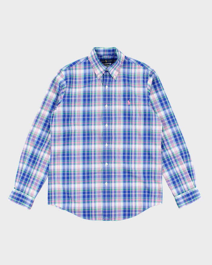 Vintage Ralph Lauren Checked Long Sleeve Shirt - S