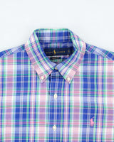 Vintage Ralph Lauren Checked Long Sleeve Shirt - S