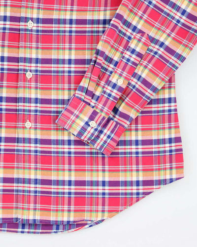 Vintage Ralph Lauren Checked Long Sleeve Shirt - L