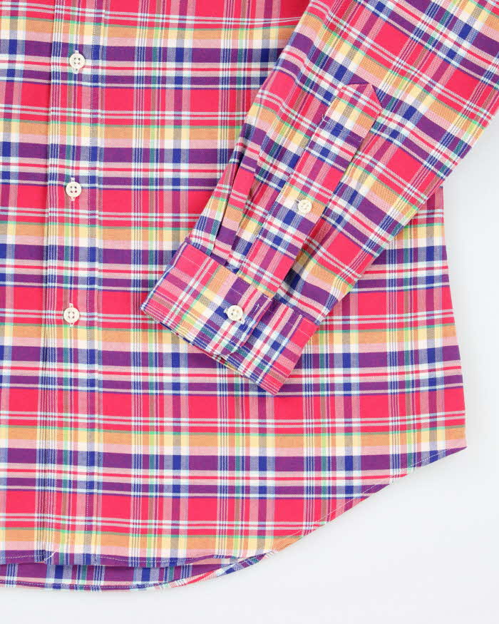 Vintage Ralph Lauren Checked Long Sleeve Shirt - L