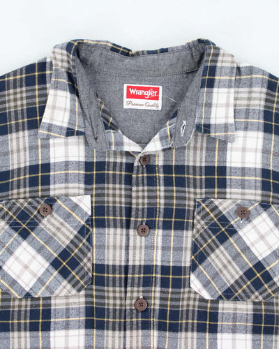 Vintage 90's Wrangler Heavyweight Flannel Shirt - XL
