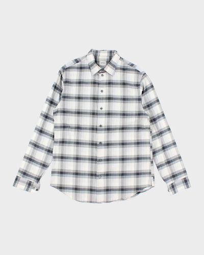 Vintage Y2K Armani Collezioni Checked Button Up Shirt - L