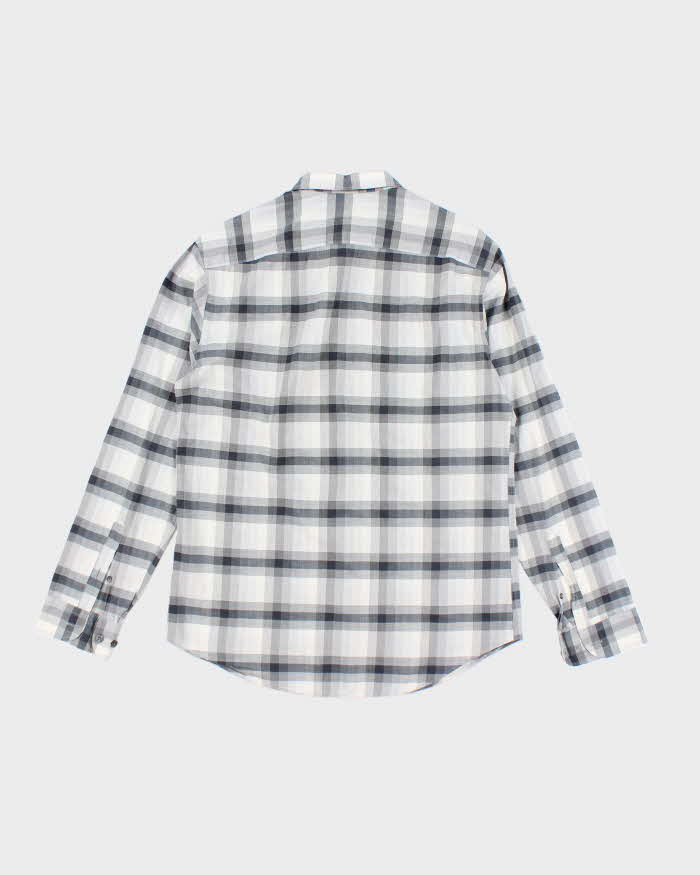 Vintage Y2K Armani Collezioni Checked Button Up Shirt - L