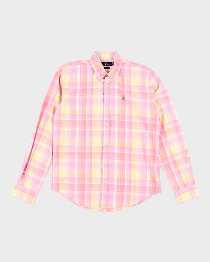 Vintage Ralph Lauren Checked Long Sleeve Shirt - L