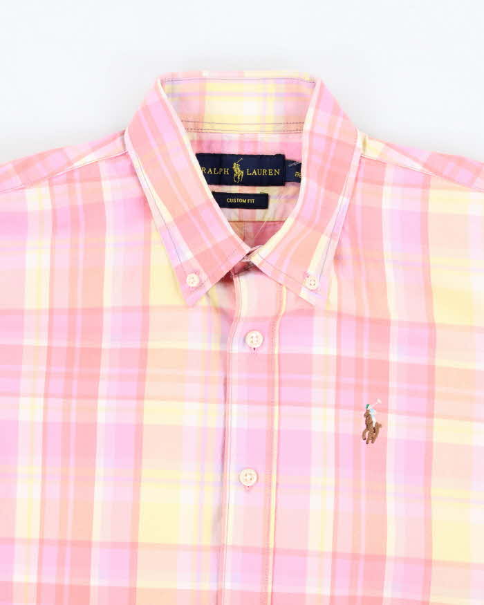 Vintage Ralph Lauren Checked Long Sleeve Shirt - L