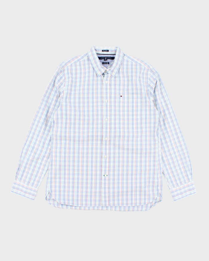 Tommy Hilfiger Checked Long Sleeve Shirt - L