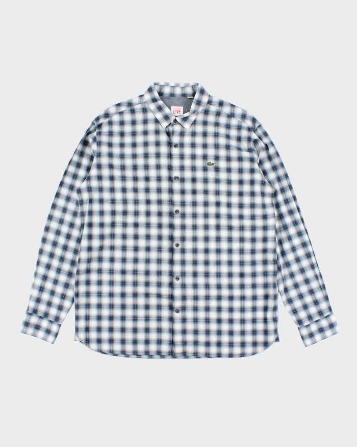 Lacoste Checked Long Sleeve Shirt - L