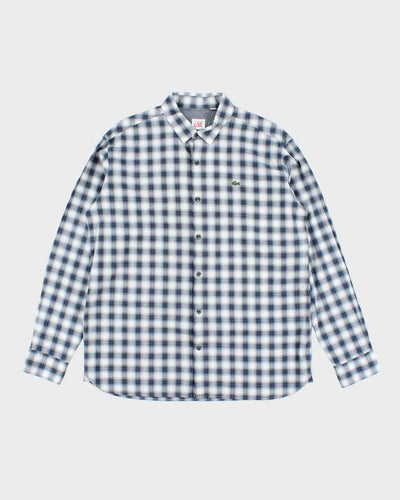 Lacoste Checked Long Sleeve Shirt - L