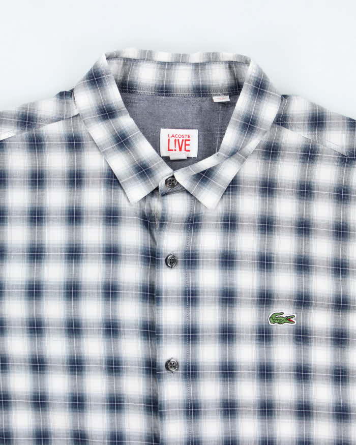 Lacoste Checked Long Sleeve Shirt - L