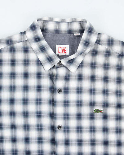 Lacoste Checked Long Sleeve Shirt - L