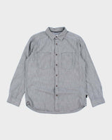 The North Face Grey Long Sleeve Shirt -  M