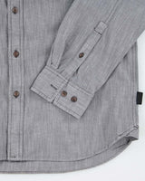The North Face Grey Long Sleeve Shirt -  M