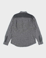Vintage Y2k 00s Guess Grey Long Sleeve Shirt -  L