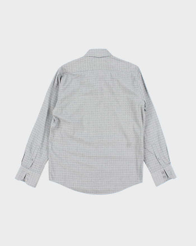 Vintage Guy Laroche Grey Long Sleeve Shirt -  M