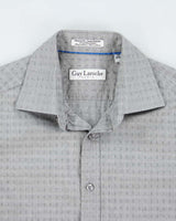 Vintage Guy Laroche Grey Long Sleeve Shirt -  M