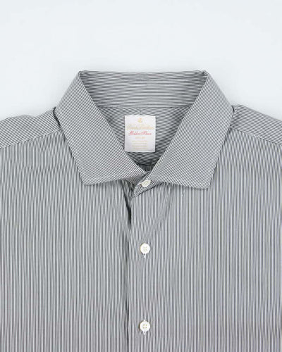 Vintage Brooks Brothers Striped Long Sleeve Shirt - XXL