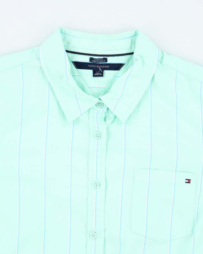 Vintage Tommy Hilfiger Striped Long Sleeve Shirt - L